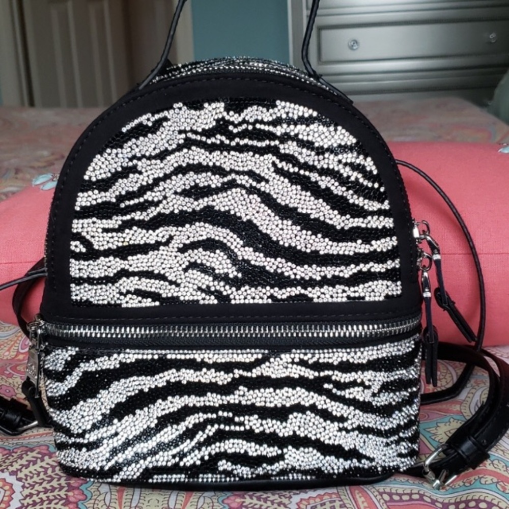 ISO Steve Madden mini backpack in zebra